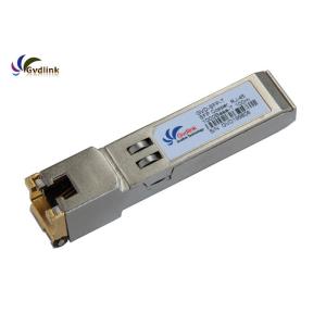1310nm SFP-1000BaseT 1.25Gb/s RJ45 100m Copper Sfp Transceiver