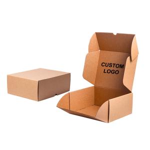 CMYK Printing Kraft Paper Cardboard Packaging Corrugated Carton Mailer Shipping
