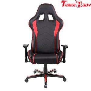 Wholesale High Back Computer Seat Gaming Chair PU Leather Height Adjustable 350lbs Loading Capacity from china suppliers