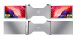 Three-screen Productivity Entertainment FHD Computer Monitor With A 25.3mm Thin