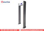 Multi Detecting Zones Pass Through Metal Detector 100 Frequency With 2 LED Light