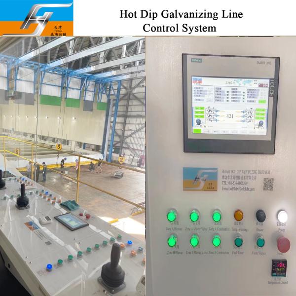 Customized Hot Dip Galvanizing Line with High-Velocity Pulse Firing System and