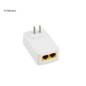 Buy cheap 10/100/1000M 48VDC 0.32A 15W POE Injector With Shielded RJ45*2 Connectors from wholesalers