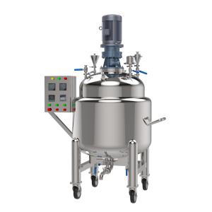 High Shear Industrial Homogenizer Mixer Machine Cosmetic Cream Making Machine