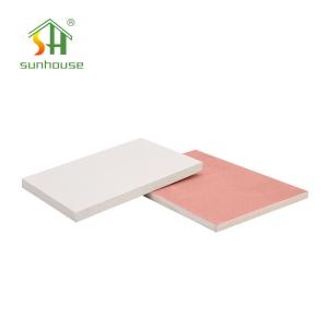 9mm Fire Resistant Plasterboard Sheetrock For Drywall Partition