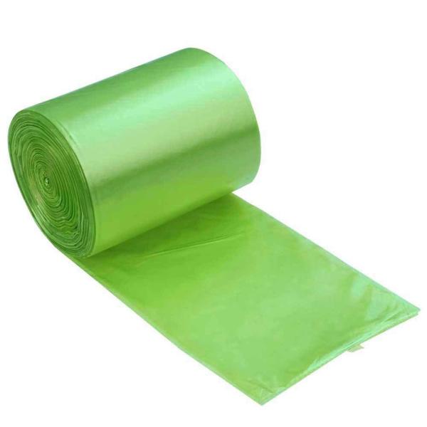 Quality High Capacity Flat Compostable Trash Bags Impervious Liquid Easy Use for sale