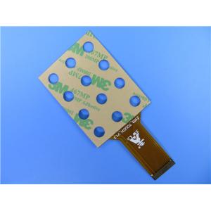 Flexible PCB Circuit Board With 3M Tape for Keypad