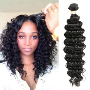 China Curly Weave Virgin Hair Peruvian Human Hair Weave Bundles Wet And Wavy on sale