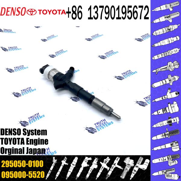 Diesel Common Rail Fuel Injector 23670-30190 23670-30196 295050-0100 for TOYOTA LAND CRUISER PRADO FORTUNER DYNA DENSO 2
