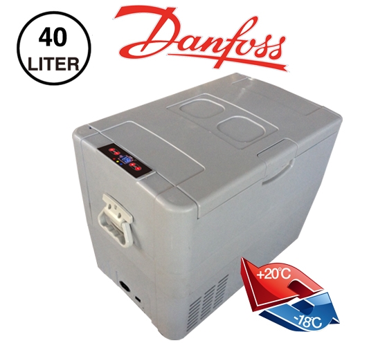 Mini 40L DC freezer solar fridge freezer AC/DC compressor fridge-Danfoss compressor-DC portable freezer