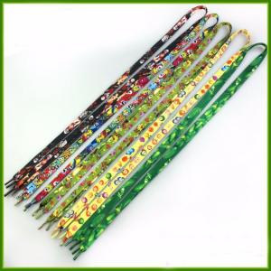 Eco Friendly Custom Shoe Laces With Cotton / Nylon / Polyester Material