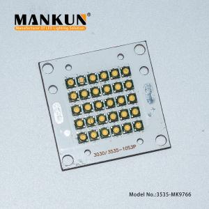 DC30V SMD 3535 LED Light Module 40x40mm Aluminum PCB Boards