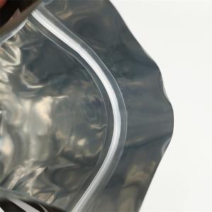 Custom Printed Resealable Stand Up Zipper Bag Mylar Foil Smell Proof Laminated