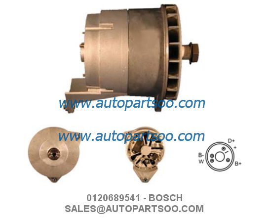 0124515017 0124515018 - BOSCH Alternator 12V 120A Alternadores