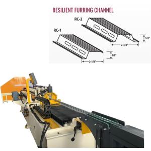 Single-Leg Resilient Channel rolling forming machine