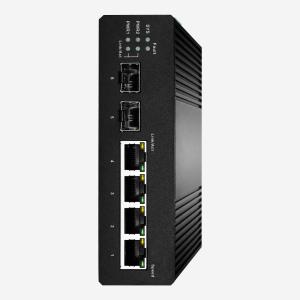 12Gbps Industrial VlAN Gigabit Switch Layer 2+ Manage DIN Rail Mount QoS VLAN