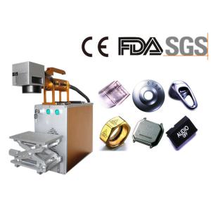 Desktop Pulsed Fiber Laser Metal Engraving Marking Machine Air Cooled