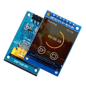 Wholesale 1.3&quot; SPI TFT LCD Display Screen Module ST7789 240x240 3.3V 65K Full Color 51 STM32 For Arduino from china suppliers