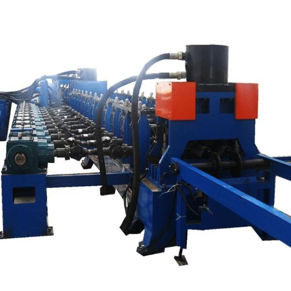W Beam / Thire Beam Road Barrier Highway Guardrail Forming Machine 10m/Min-20m/min