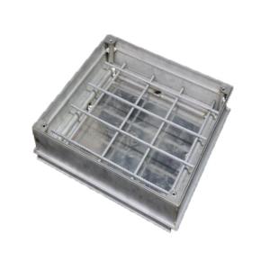 China Sealed Recessed Aluminum Manhole Cover EN124 OEM and ODM With Lock on sale