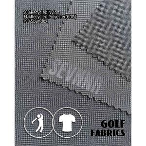 Double Knit Fabric 220gsm 50% Recycled Nylon 31% Recycled Polyester 19% Spandex