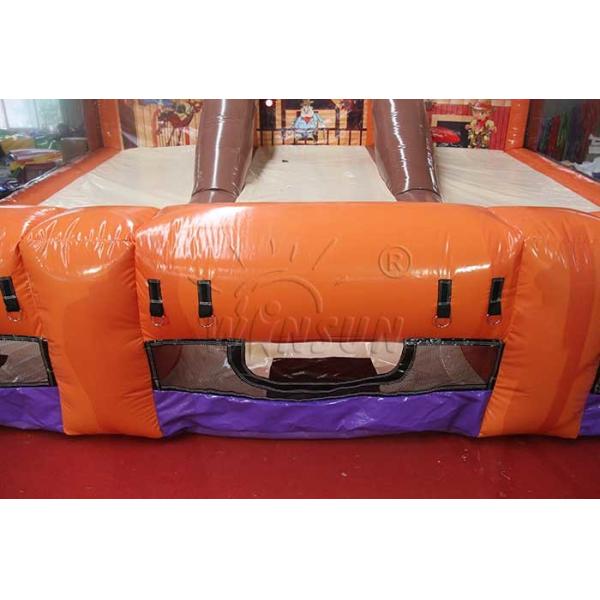 Gunsmoke 3 Lane Inflatable Shooting Gallery Indoor / Outdoor Inflatable Games
