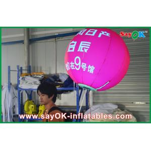0.8m DIa Inflatable Advertising Backpack Ball With Nylon Cloth