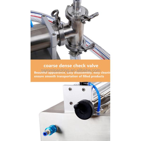 Factory Direct Supply of Hot Sale 100-1000ml Bottle Detergent Filling Machine Shampoo Semi Automatic Liquid Filling Machine