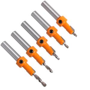Wholesale 8 Shank Wood Countersink Router Drill Bit Woodworking Expanding Screw