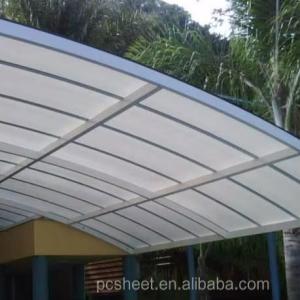 UV Protect Polycarbonate Foldable Sheet Wave Sheet Profile Sheet for Roofing