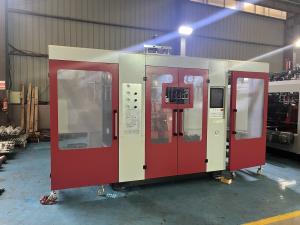 4 Cavities Automatic Blow Moulding Machine with Schneider Contactor and Toggle Type Clamping System