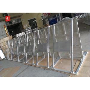 Folding Crowd Fencing Barrier Crowd Control Stands For Big Outdoor Events