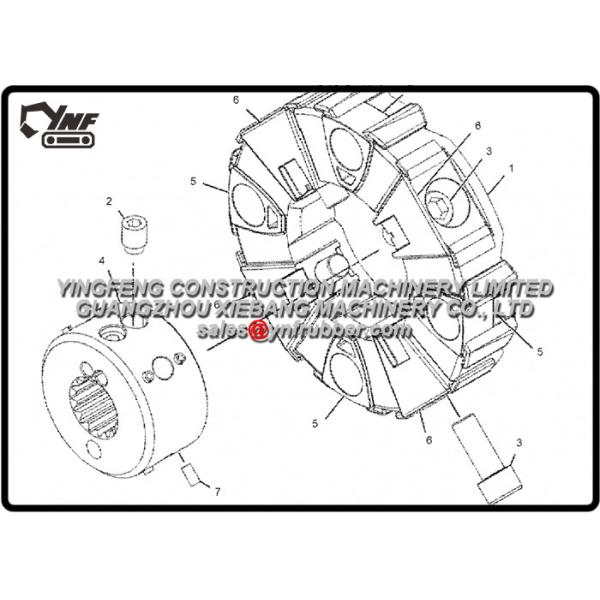 Quality Excavator  330D 330D & 330D L EAH00001- UP Powered By C9 Engine Hydraulic System 2870169 for sale