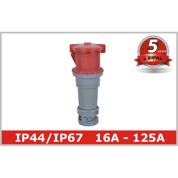 125 Ampere IP67 Industrial Receptacle Appliance Inlet 3P 4P 5P