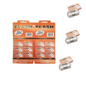 Custom logo stainless steel double edge razor blade