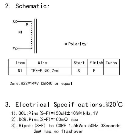 High Frequency Common Mode Choke Inductor for Power Conditioning System