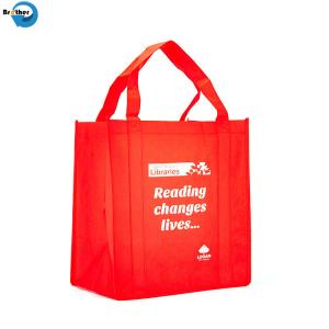 Low MOQ Cheap Price Promotional Customized Colors Eco Tote PLA Non-Woven