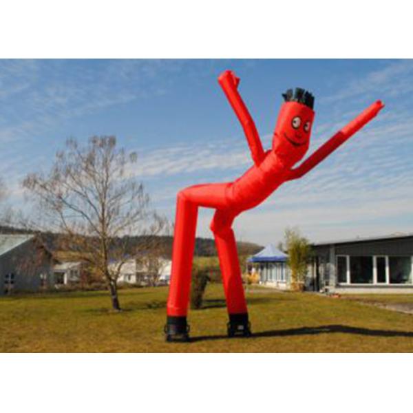 Single Leg Or Two Legs Inflatable Air Dancer , Mini Inflatable Air Tube Man For