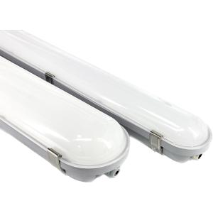 Waterproof Light IP65 Tri Proof Linear Led Vapor Tight Light Fixture Emergency