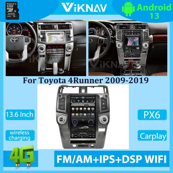 Viknav Car Radio For Toyota 4 Runner (2009-2019) 13.6 inch Multimedia Player GPS