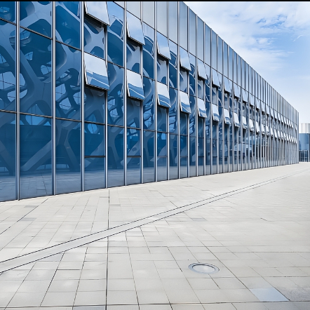 High Adhesion Color Layers Steel Structure Building Multi Storey Office