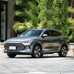 Automobile BYD Used Cars 5 Seater New Energy Hybrid EVs Song Plus Flagship