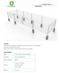 Engineered Galvanized Wire Fence Panels With Concise Structure Applied Crowd