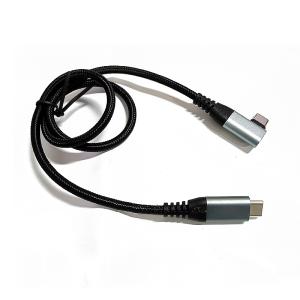 Wholesale Nylon Braided USB-C Type-C to 90° Right Angle Type-C PD 60 W Fast