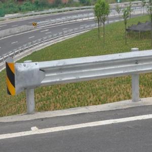 Q235 SJ235R Customized Galvanized Traffic Barrier Steel Highway Guardrail