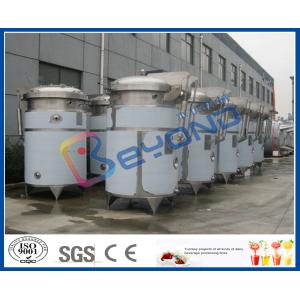 Wholesale SUS304 / SUS316L Stainless Steel Extraction Tank With Dimple Pad Jacket from china suppliers