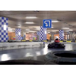 4kw Fast Indoor Go Karts 43mm Terrain Clearance Single Motor