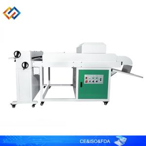 Cardboard UV Roller Coating Machine Varnish High Gloss Ultraviolet