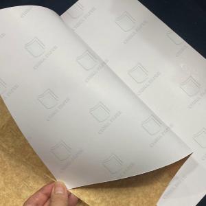 Factory High Quality Ckb Kraft Board Food Paper With Kraft Back