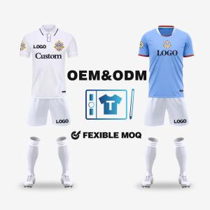 Durable Custom Team Jersey Breathable Polyester Fabric Shirt